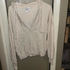 Offline Arie hoodie size small Oat color.